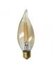 Ushio 1004018 - 3.5 Watt - 2200K - 25,000 Hours Average Life - U-LED ANTIQUE CA10 CANDLE - E26 Base